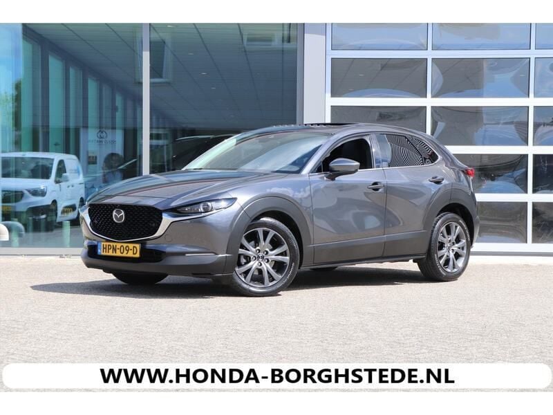 Grijs Gebruikt 2023 Mazda CX-30 Luxury SUV | € 31.950 (Eerlijke prijs) - Afbeelding 1/4
