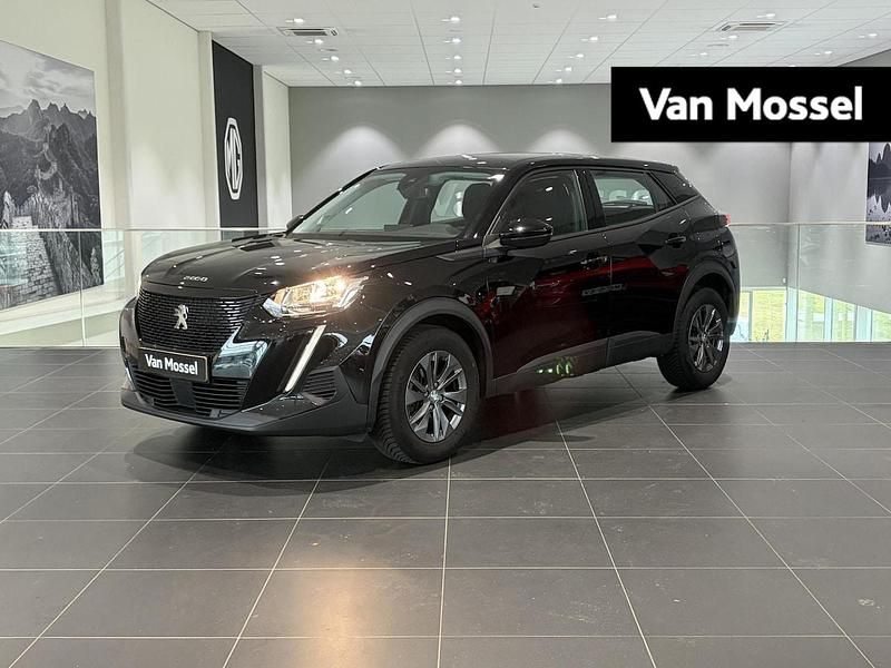 Zwart Occasion 2022 Peugeot 2008 Active SUV | € 16.440 (Super prijs) - Afbeelding 1/4
