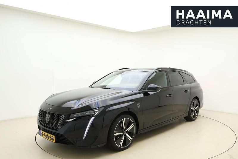 Occasion Peugeot 308 SW GT 131 PK (96 kW) 2022 Zwart Stationwagen