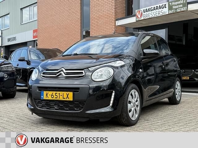 Zwart Gebruikt 2021 Citroën C1 Feel Hatchback | € 7.950 (Eerlijke prijs) - Afbeelding 1/4