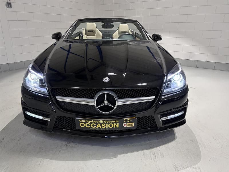 Occasion Mercedes SLK200 AMG line 184 PK (135 kW) 2012 Zwart (metallic) Cabriolet