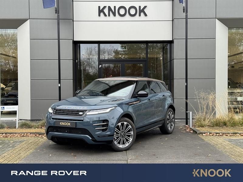 Occasion Land Rover Range Rover evoque Autobiography 309 PK (227 kW) 2023 Tribeca blueultrafabrics™ and kvadrat™ textile seats – ebony SUV