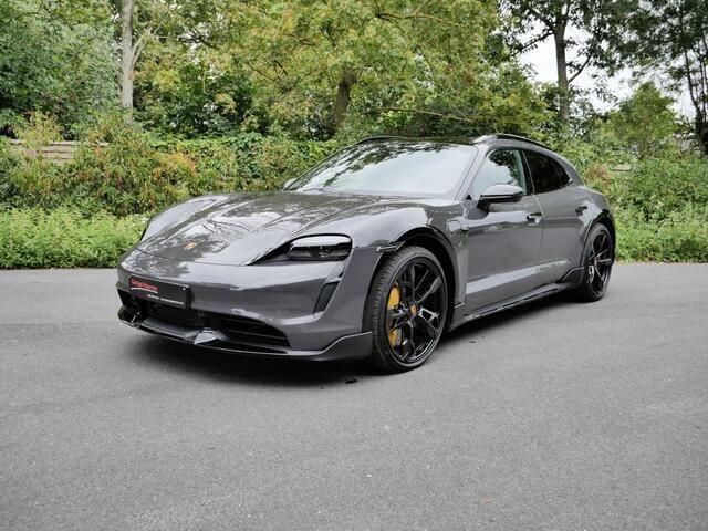 Grijs Gebruikt 2023 Porsche Taycan Turbo S Cross Turismo Sedan | € 175.000 - Afbeelding 1/4