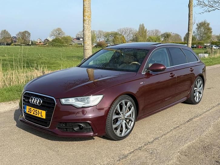 Rood Occasion 2012 Audi A6 Proline Stationwagen | € 18.250 (Eerlijke prijs) - Afbeelding 1/4