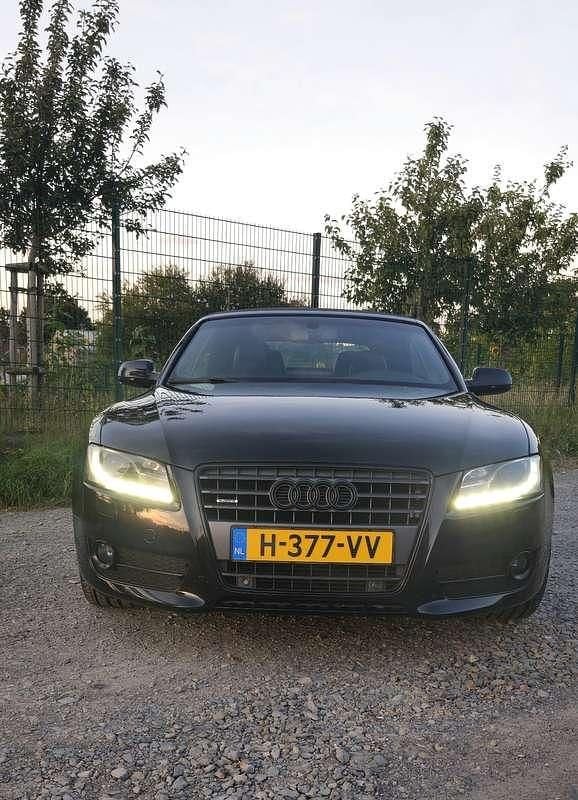 Zwart Gebruikt 2009 Audi A5 Cabriolet Cabriolet | € 7.000 (Super prijs) - Afbeelding 1/4