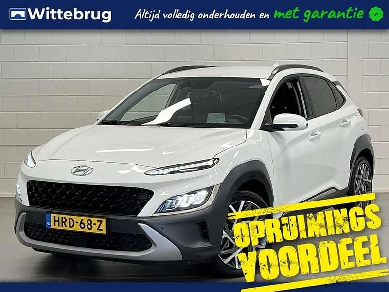 Wit Gebruikt 2022 Hyundai Kona Premium SUV | € 24.000 (Eerlijke prijs) - Afbeelding 1/3
