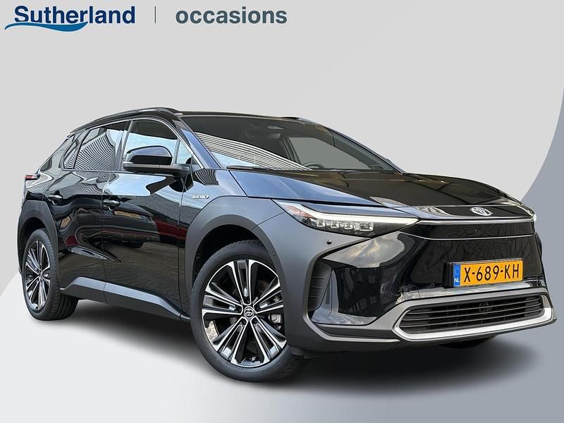 Zwart Occasion 2023 Toyota bZ4X Premium SUV | € 29.950 (Eerlijke prijs) - Afbeelding 1/4