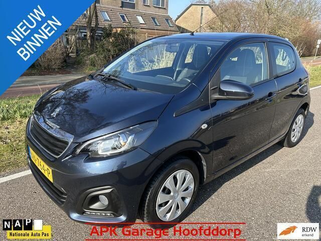 Blauw, metallic lak Gebruikt 2017 Peugeot 108 Active Hatchback | € 9.975 (Eerlijke prijs) - Afbeelding 1/4