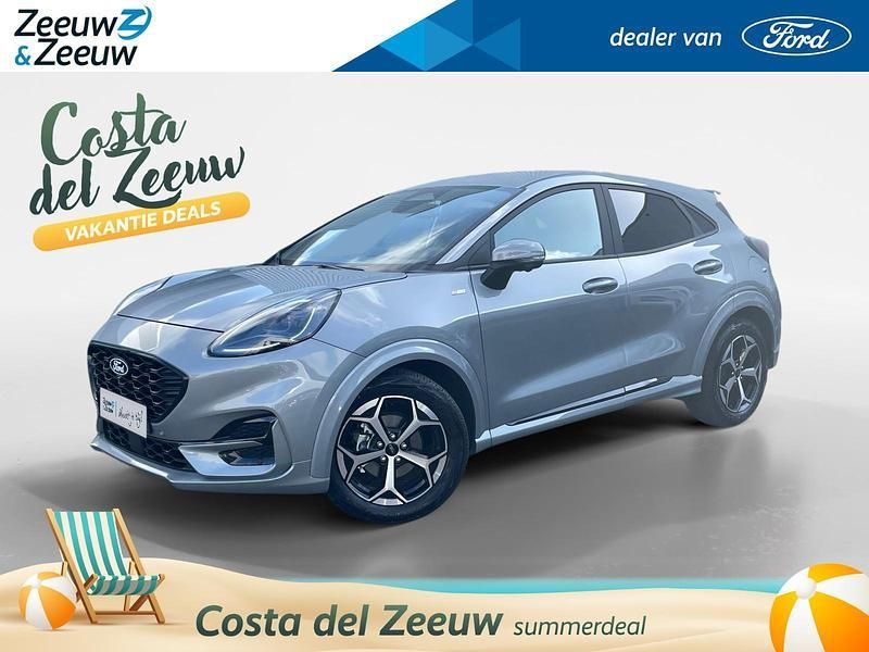 Solar silver Nieuw 2024 Ford Puma ST-Line SUV | € 31.190 (Goede deal) - Afbeelding 1/4