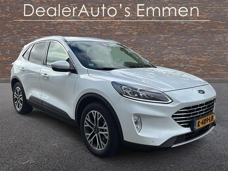 Wit Gebruikt 2021 Ford Kuga Titanium X SUV | € 16.999 (Goede deal) - Afbeelding 1/4