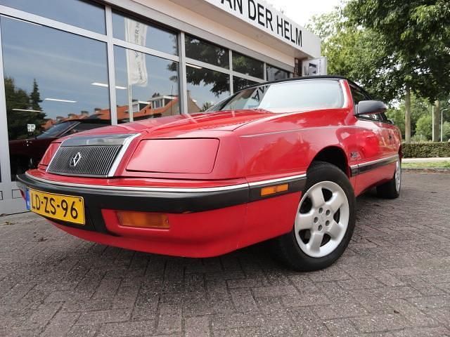 Rood Gebruikt 1988 Chrysler Le Baron Cabriolet | € 3.950 - Afbeelding 1/4