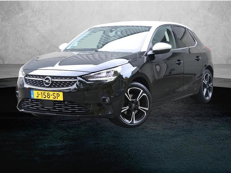 Zwart Gebruikt 2020 Opel Corsa Elegance Hatchback | € 15.220 (Iets duurder) - Afbeelding 1/1