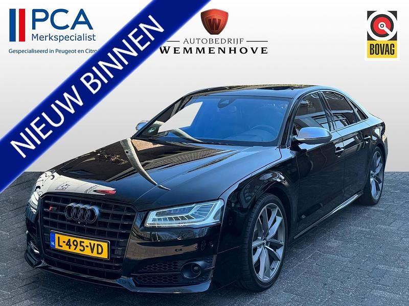 Zwart Gebruikt 2017 Audi S8 plus Exclusive Sedan | € 60.795 - Afbeelding 1/4