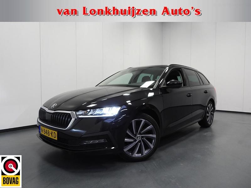 Zwart Occasion 2021 Skoda Octavia Business Line Stationwagen | € 19.840 (Iets duurder) - Afbeelding 1/4