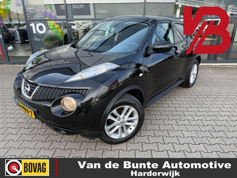 Zwart Gebruikt 2011 Nissan Juke Tekna SUV | € 7.850 (Eerlijke prijs) - Afbeelding 1/4