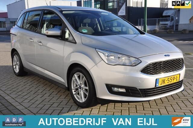 Grijs Gebruikt 2016 Ford Grand C-Max Trend MPV | € 9.995 - Afbeelding 1/4