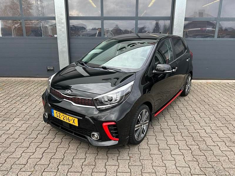 Zwart Gebruikt 2018 Kia Picanto GT-Line Hatchback | € 13.830 (Eerlijke prijs) - Afbeelding 1/4