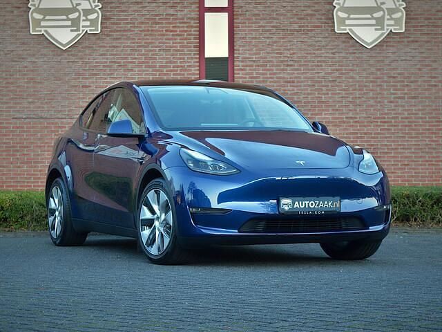 Occasion Tesla Model Y Long Range AWD 378 kW (514 PK) 2022 Blauw SUV