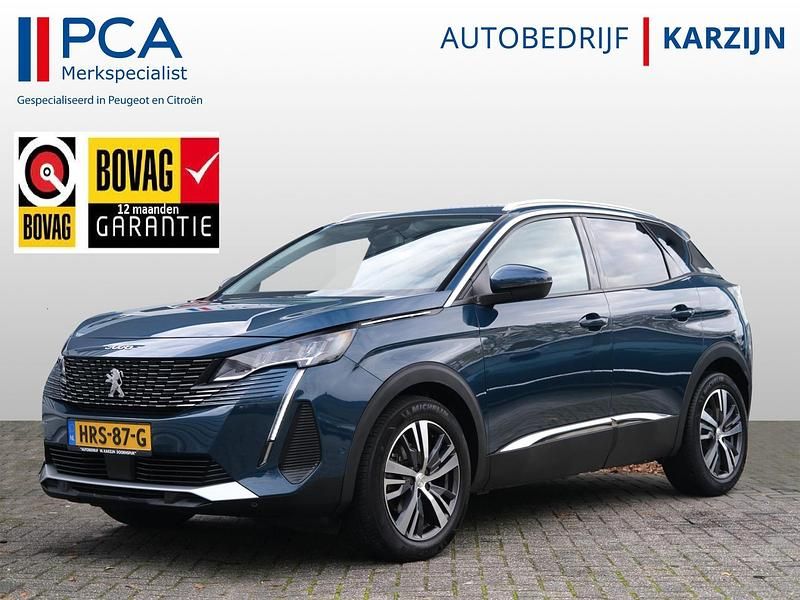Blauw Gebruikt 2021 Peugeot 3008 Crossway SUV | € 21.450 (Eerlijke prijs) - Afbeelding 1/4