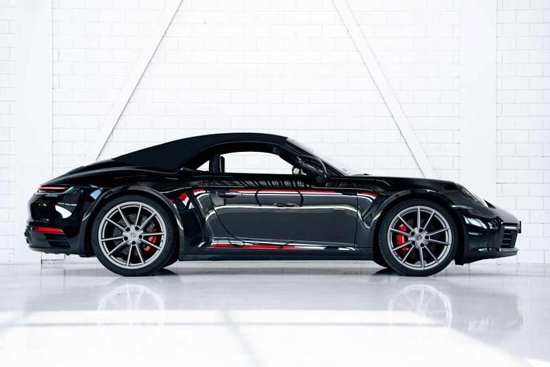 Occasion Porsche 911 Carrera 4S Cabriolet Sport 451 PK (331 kW) 2020 Zwart Cabriolet