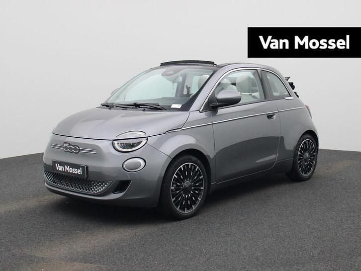Occasion Fiat 500e La Prima 86 kW (118 PK) 2023 Grijs Cabriolet