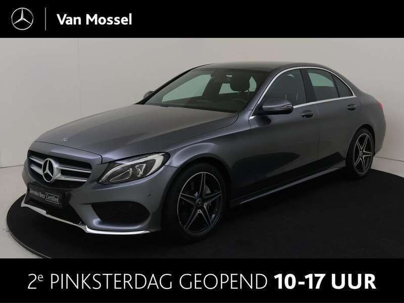 Grijs Gebruikt 2017 Mercedes C180 Sport Edition Sedan | € 25.940 (Eerlijke prijs) - Afbeelding 1/4
