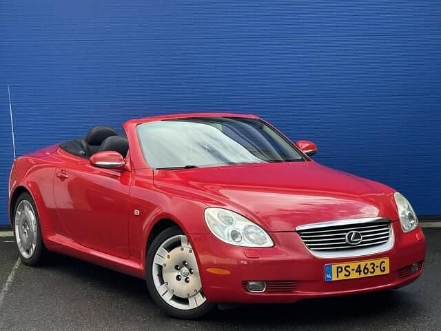 Occasion Lexus SC430 286 PK (210 kW) 2002 Rood Cabriolet