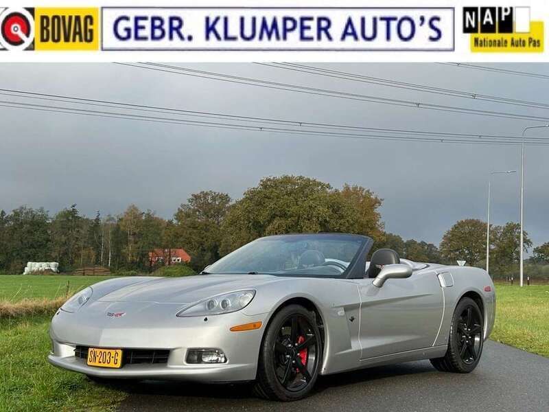 Grijs, metallic lak Gebruikt 2008 Chevrolet Corvette LS Cabriolet | € 32.490 - Afbeelding 1/4
