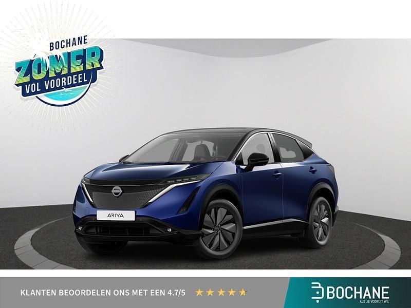 Twotone (dark blue/black) (blauw parelmoer) Nieuw 2025 Nissan Ariya Advance SUV | € 48.090 (Eerlijke prijs) - Afbeelding 1/4