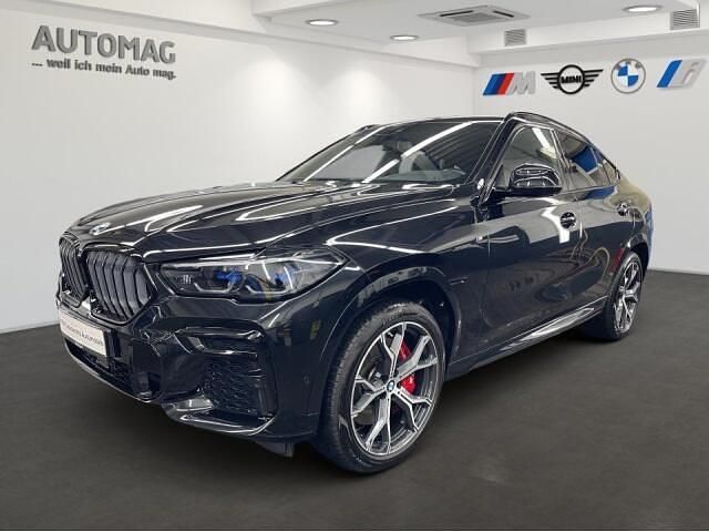 Zwart Gebruikt 2021 BMW X6 M50 SUV | € 87.022 - Afbeelding 1/4