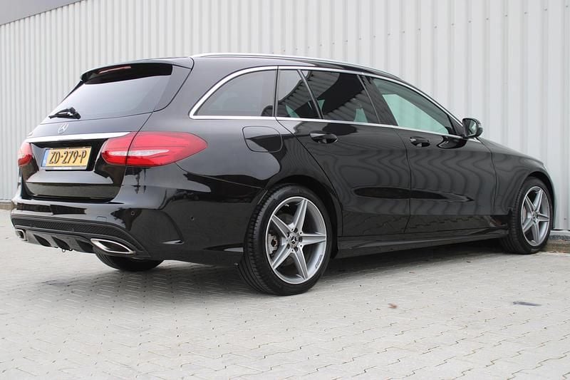 Occasion Mercedes C180 Sport Edition 157 PK (115 kW) 2019 Zwart Stationwagen