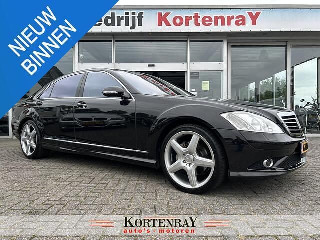 Zwart Gebruikt 2006 Mercedes S500 Prestige Sedan | € 24.500 (Duur) - Afbeelding 1/4