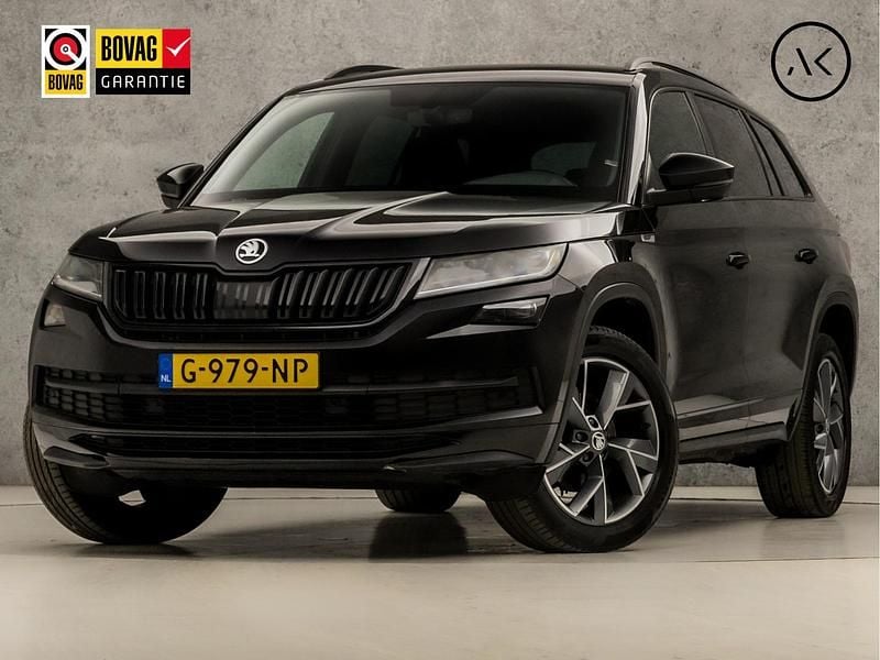 Zwart Gebruikt 2019 Skoda Kodiaq SportLine SUV | € 24.445 (Goede deal) - Afbeelding 1/4