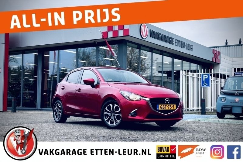 Rood Gebruikt 2019 Mazda 2 Hatchback | € 15.985 (Iets duurder) - Afbeelding 1/4