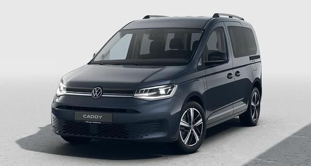 Blauw Nieuw 2025 VW Caddy Maxi Style MPV | € 46.705 (Duur) - Afbeelding 1/4