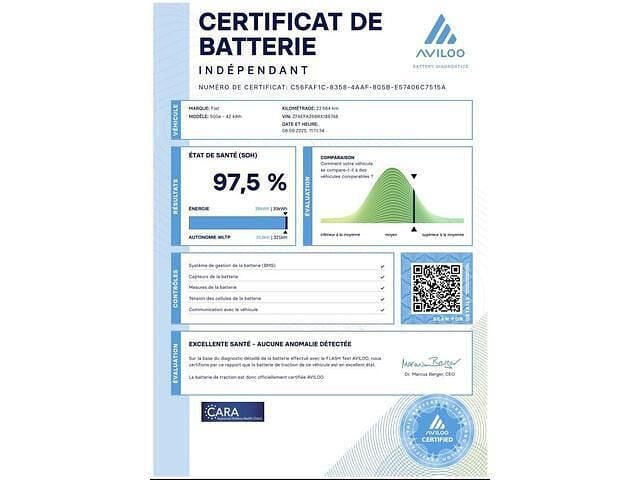 Occasion Abarth 500e 114 kW (155 PK) 2023 Geel Hatchback