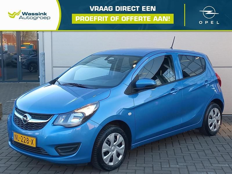Blauw Occasion 2017 Opel Karl Edition Hatchback | € 7.535 (Eerlijke prijs) - Afbeelding 1/4