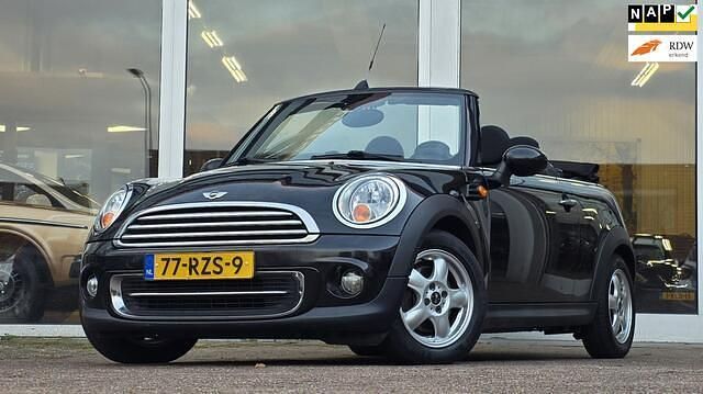 Zwart Gebruikt 2011 Mini Cooper Cabriolet Cabriolet | € 8.994 (Eerlijke prijs) - Afbeelding 1/3