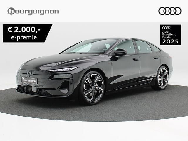 Zwart Nieuw 2025 Audi A6 e-tron Comfort Hatchback | € 76.850 (Super prijs) - Afbeelding 1/4