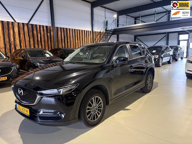 Zwart Gebruikt 2018 Mazda CX-5 SUV | € 20.950 (Eerlijke prijs) - Afbeelding 1/4