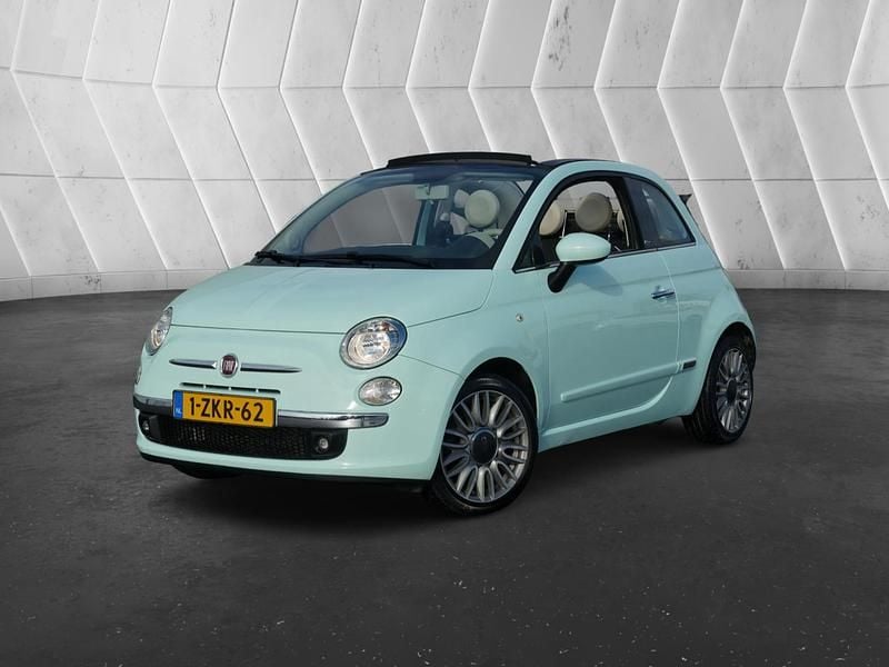 Groen Gebruikt 2014 Fiat 500C Cabriolet | € 8.950 (Eerlijke prijs) - Afbeelding 1/4