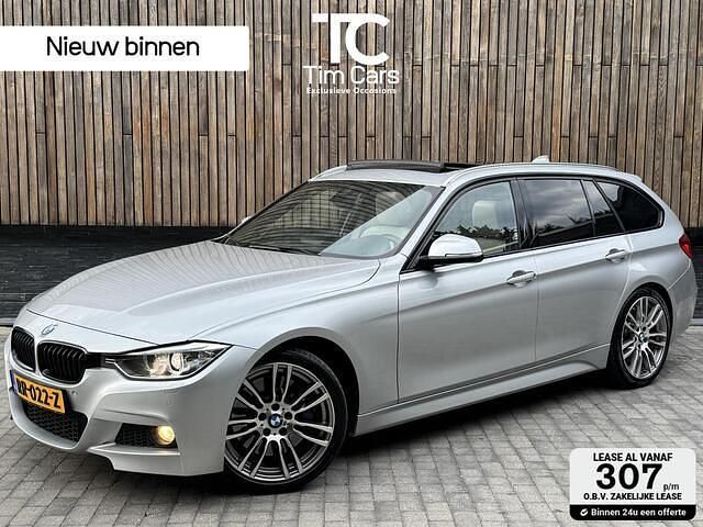 Grijs Gebruikt 2015 BMW 325 M Sport Stationwagen | € 17.950 - Afbeelding 1/4