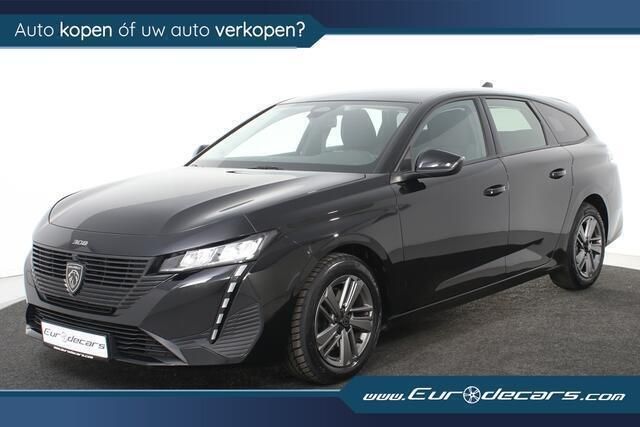 Zwart Gebruikt 2022 Peugeot 308 Active Stationwagen | € 19.850 (Super prijs) - Afbeelding 1/4