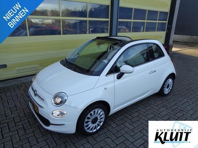 Wit Gebruikt 2016 Fiat 500C Lounge Cabriolet | € 8.950 (Goede deal) - Afbeelding 1/4