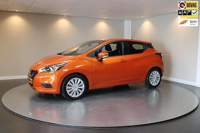 Oranje (metallic) Occasion 2019 Nissan Micra N-Connecta Hatchback | € 11.240 (Eerlijke prijs) - Afbeelding 1/4