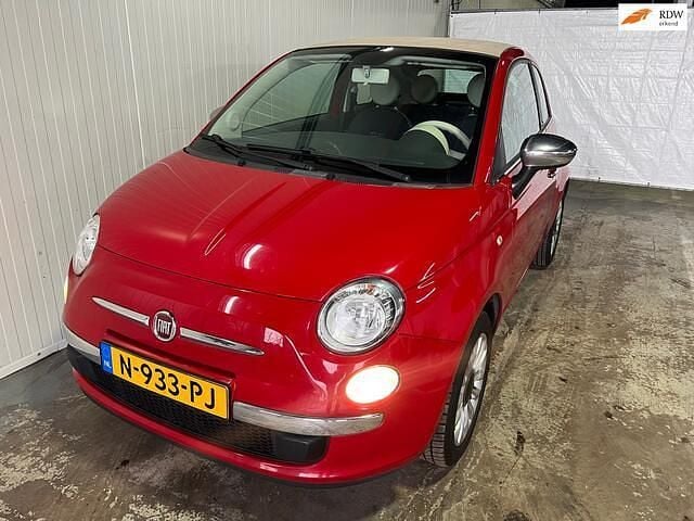 Rood Occasion 2014 Fiat 500C Pop Star Cabriolet | € 4.999 (Super prijs) - Afbeelding 1/4