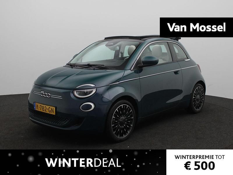 Groen Occasion 2020 Fiat 500C La Prima Cabriolet | € 16.945 (Eerlijke prijs) - Afbeelding 1/4