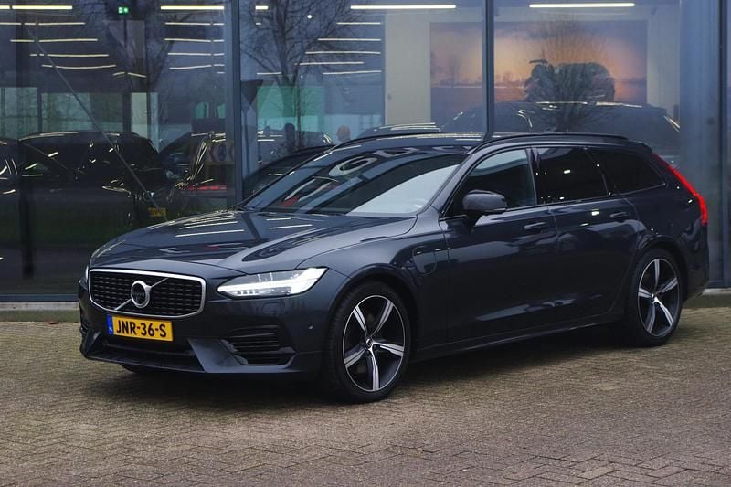 Grijs Gebruikt 2019 Volvo V90 R-Design Stationwagen | € 33.950 (Goede deal) - Afbeelding 1/4