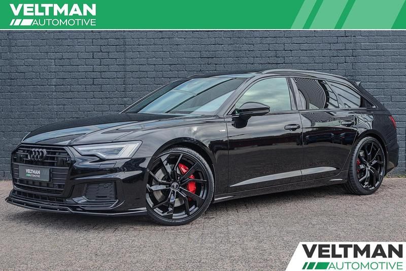 Zwart Gebruikt 2022 Audi A6 Competition Stationwagen | € 48.495 (Eerlijke prijs) - Afbeelding 1/4