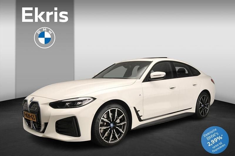 Wit Gebruikt 2023 BMW i4 M Sport Sedan | € 43.900 (Eerlijke prijs) - Afbeelding 1/4